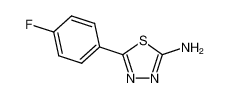 2-氨基-5-(4-氟苯基)-1，3，4-噻重氮