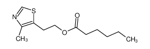 己酸2-(4-甲基-5-噻唑基)乙酯