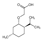 2-(((1S,2R,5S)-2-异丙基-5-甲基环己基)氧基)乙酸