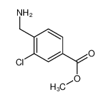 4-(氨基甲基)-3-氯苯甲酸甲酯