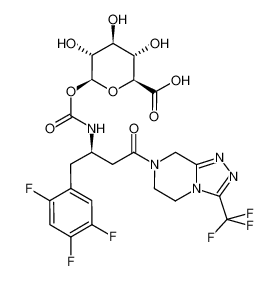 (–)-Sitagliptin Carbamoyl Glucuronide