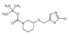 3-[(2-氯-5-噻唑基)甲氧基]-1-哌啶甲酸叔丁酯