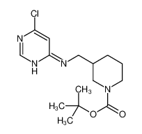 3-[[(6-氯-4-嘧啶基)氨基]甲基]-1-哌啶甲酸叔丁酯