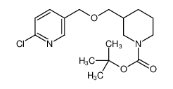 3-[[(6-氯-3-吡啶基)甲氧基]甲基]-1-哌啶甲酸叔丁酯