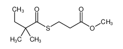 3-[(2,2-二甲基-1-氧代丁基)硫]丙酸甲酯