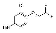 3-氯-4-(2，2-二氟乙氧基)苯胺