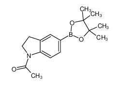 1-(5-(4,4,5,5-四甲基-1,3,2-二氧硼杂环戊烷-2-基)吲哚啉-1-基)乙酮
