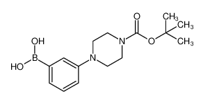 (3-(4-(叔丁氧基羰基)哌嗪-1-基)苯基)硼酸