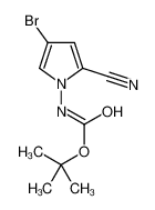 (4-溴-2-氰基-1H-吡咯-1-基)氨基甲酸叔丁酯