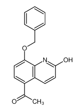 5-乙酰基-8-苄氧基-1H-喹啉-2-酮