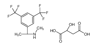 (R)-1-(3，5-二(三氟甲基)苯基)-N-甲基(S)-2-羟基琥珀酰亚胺酯盐