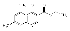 4-羟基-5,7-二甲基喹啉-3-羧酸乙酯