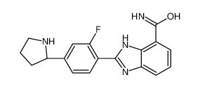2-[2-氟-4-[(2S)-2-吡咯烷基]苯基]-1H-苯并咪唑-7-甲酰胺