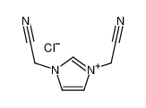 1，3-双(氰甲基)咪唑鎓氯化物