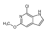 7-氯-5-甲氧基-1H-吡咯并[2,3-c]吡啶