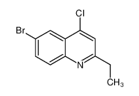 6-溴-4-氯-2-乙基喹啉
