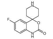 6-氟螺[4H-3，1-苯并恶嗪-4，4'-哌啶]-2(1H)-酮