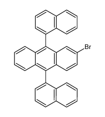 2-溴-9，10-二(1-萘基)蒽