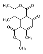 Diethyl 2-ethyl-4-methyl-6-oxocyclohex-4-ene-1，3-dicarboxylate