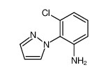 3-氯-2-(1H-吡唑-1-基)苯胺
