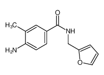 3-甲基-4-氨基-N-(2-呋喃基甲基)苯甲酰胺