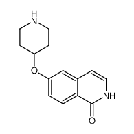 6-(4-哌啶基氧基)-1(2H)-异喹啉酮