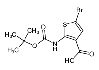 2-(Boc-氨基)-5-溴噻吩-3-甲酸