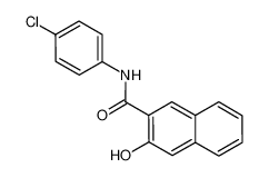 N-(4-氯苯基)-3-羟基-2-萘甲酰胺