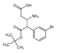 4-(3-溴苯基)-3-((叔丁氧基羰基)氨基)丁酸