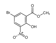 5-溴-2-羟基-3-硝基苯甲酸甲酯
