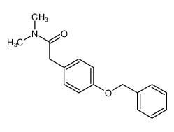 2-[4-(苄氧基)苯基]-N,N-二甲基乙酰胺