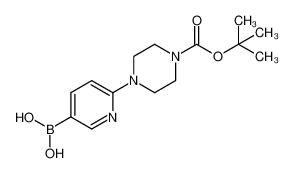 (6-(4-(叔丁氧基羰基)哌嗪-1-基)吡啶-3-基)硼酸