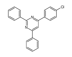4-(4-氯苯基)-2,6-二苯基嘧啶