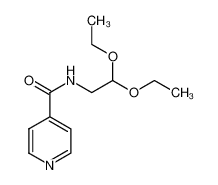 N-(2，2-二乙氧基乙基)异烟酰胺