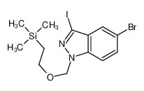 5-溴-3-碘-1-((2-(三甲基甲硅烷基)乙氧基)甲基)-1H-吲唑