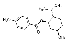 (1S,2R,5S)-(+)-薄荷基(R)-对甲苯亚磺酸盐
