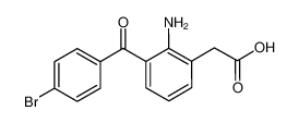 2-(2-氨基-3-(4-溴苯甲酰基)苯)乙酸