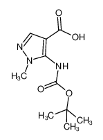 5-Boc-氨基-1-甲基-1H-吡唑-4-羧酸