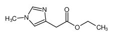 2-(1-甲基-1H-咪唑基-4-基)乙酸乙酯