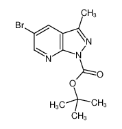 5-溴-3-甲基-1H-吡唑并[3，4-b]吡啶-1-羧酸叔丁酯