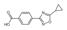 4-(5-环丙基-1,2,4-噁二唑-3-基)苯甲酸