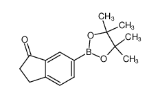 6-(4,4,5,5-四甲基-1,3,2-二氧硼杂环戊烷-2-基)-2,3-二氢-1H-茚-1-酮
