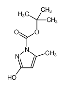3-羟基-5-甲基-1H-吡唑-1-甲酸叔丁酯