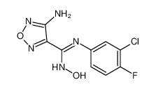 4-氨基-N-(3-氯-4-氟苯基)-N'-羟基-1,2,5-恶二唑-3-甲脒