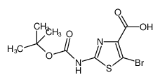 N-Boc-2-氨基-5-溴噻唑-4-甲酸