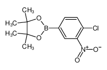 2-(4-氯-3-硝基苯基)-4,4,5,5-四甲基-1,3,2-二氧硼杂环戊烷