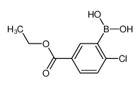 2-氯-5-乙氧基羰基苯硼酸