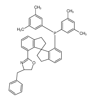 (4S)-2-[(1S)-7'-[双(3，5-二甲基苯基)膦]-2，2'，3，3'-四氢-1，1'-螺二[1H-茚]-7-基]-4，5-二氢-4-苄基恶唑