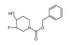 顺-1-cbz-3-氟-4-羟基哌啶