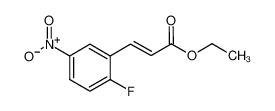 (E)-3-(2-氟-5-硝基苯基)丙烯酸乙酯